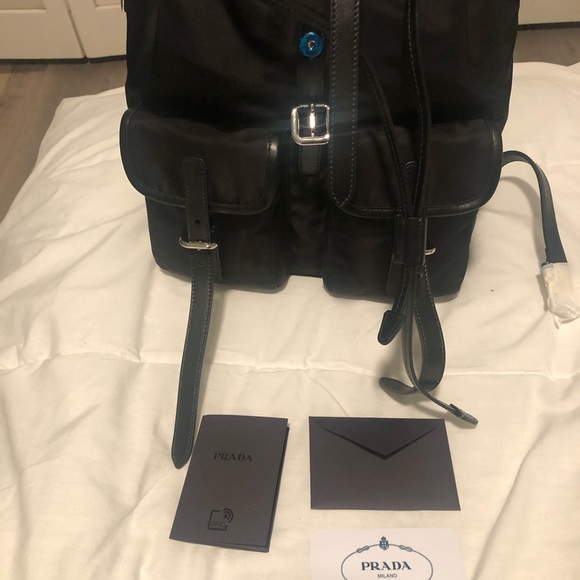 PRADA Backpack - Small - Black - NWT - Picture 4 of 12